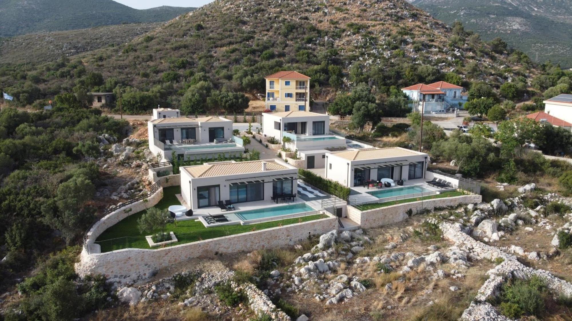 Gem Villas Luxury Sea View Karavádhos Buitenkant foto