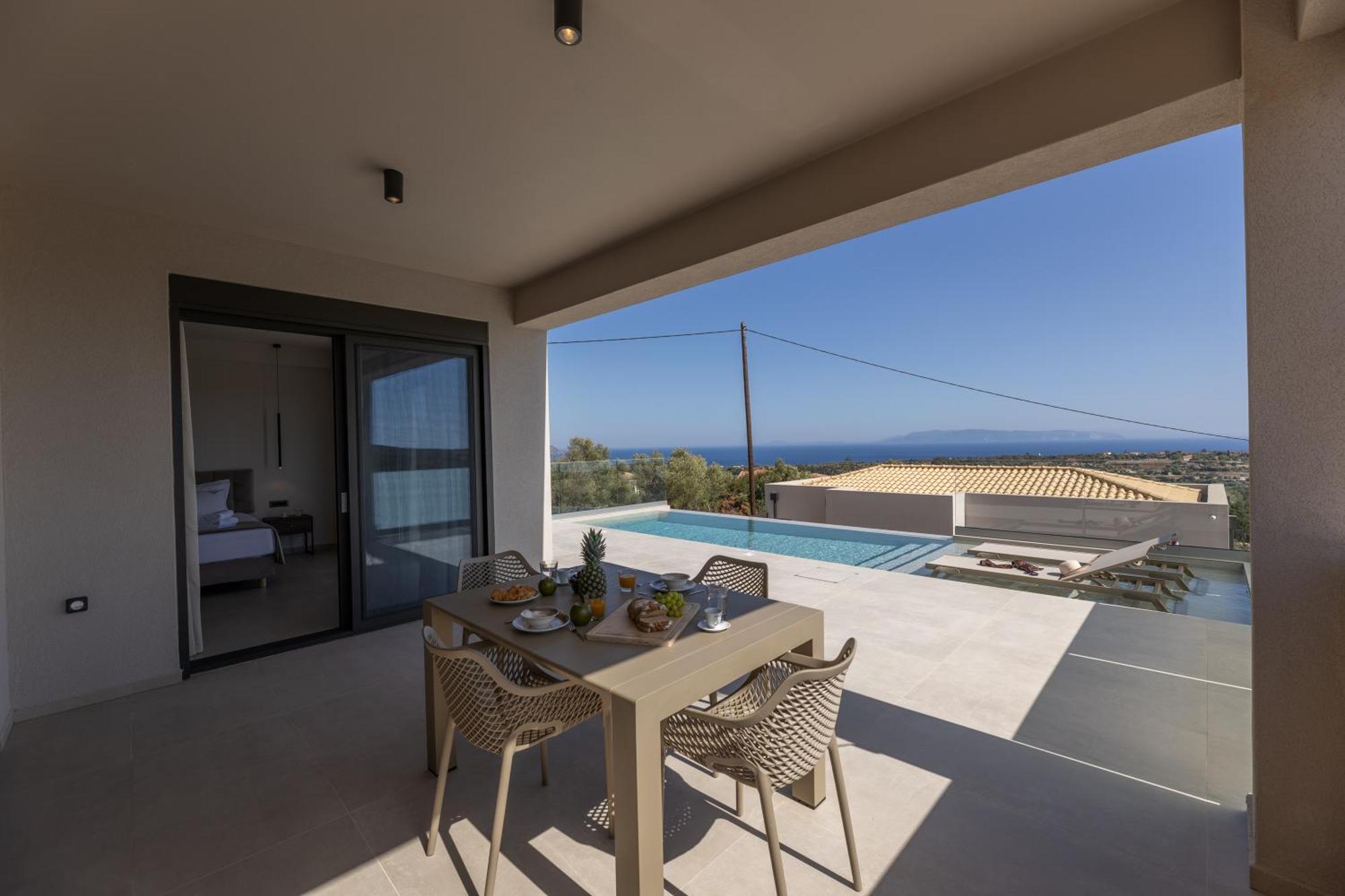 Gem Villas Luxury Sea View Karavádhos Buitenkant foto