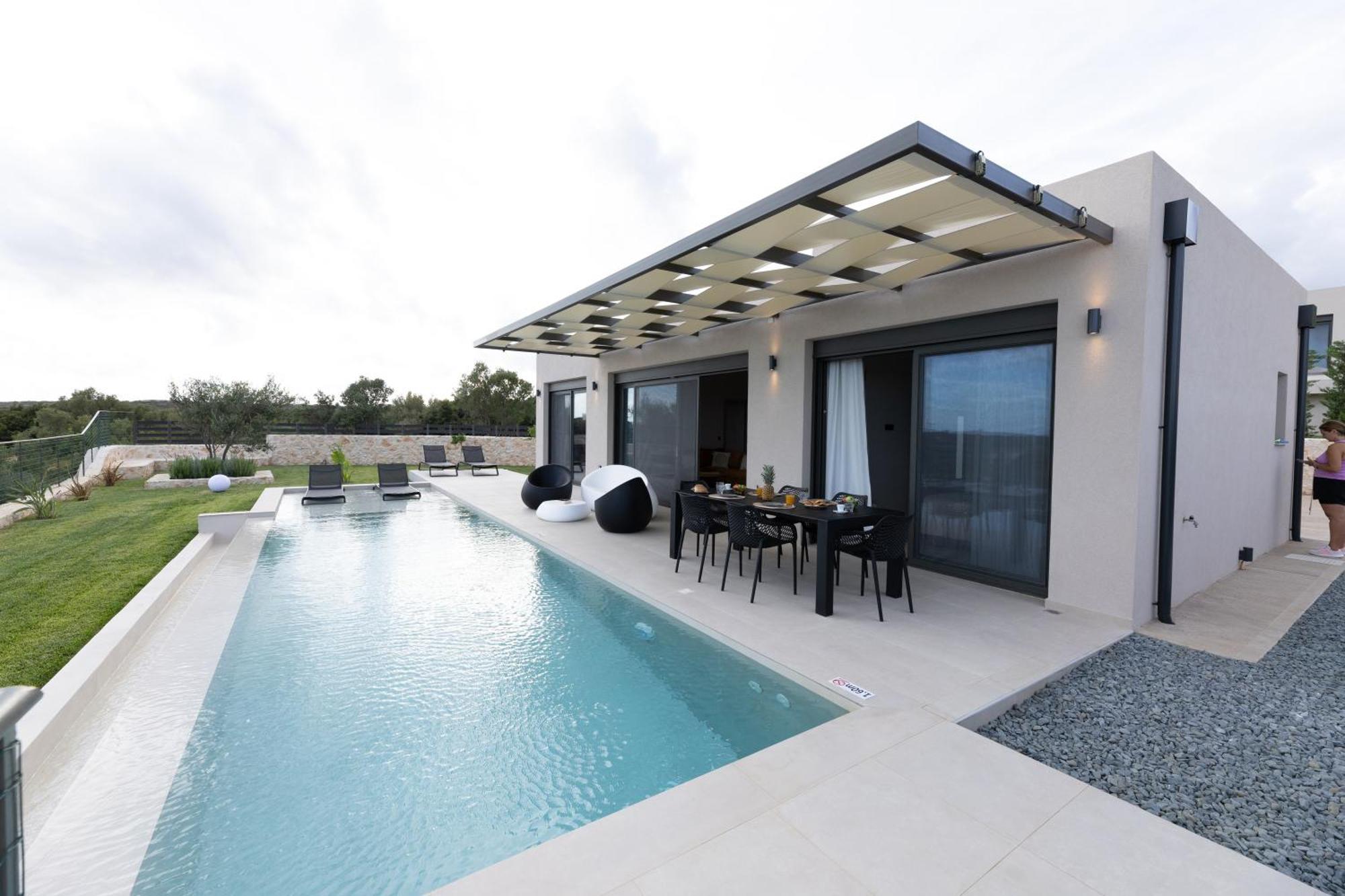 Gem Villas Luxury Sea View Karavádhos Buitenkant foto