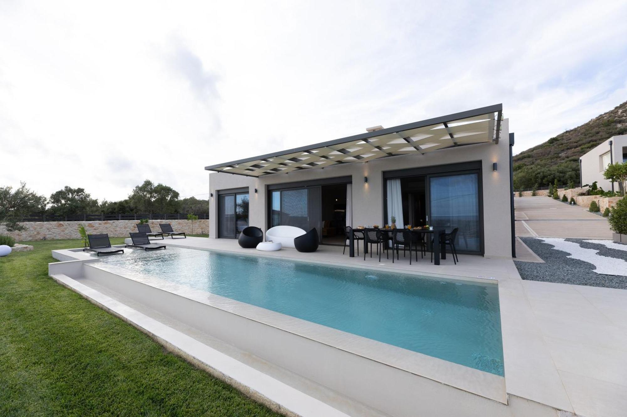 Gem Villas Luxury Sea View Karavádhos Buitenkant foto