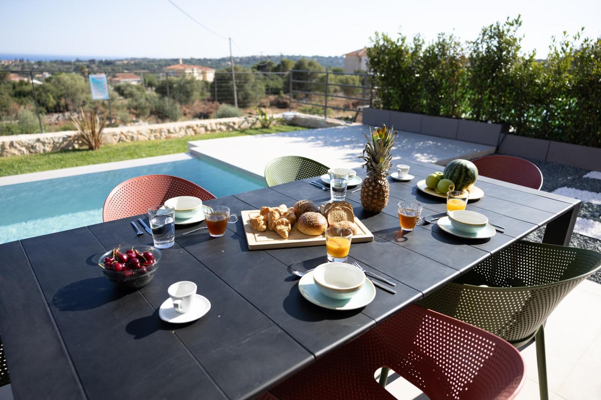 Gem Villas Luxury Sea View Karavádhos Buitenkant foto